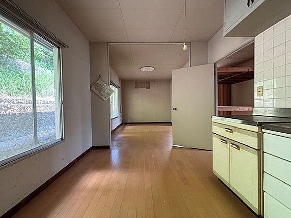 Beautiful mountainous landscape with colorful sky