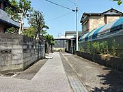 ★朝倉小学校★北側道路 西から東方向
