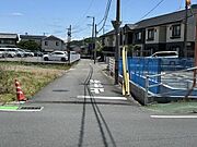 ★鴨田小学校★南側道路 西から東方向