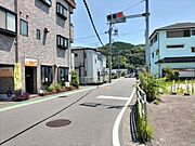 東側道路　北から南