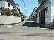 北側道路 西から東方向
