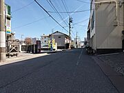 南側道路 西から東方向