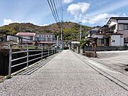 北側道路 東から西方向