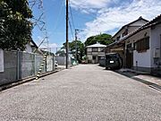 北側道路 西から東方向