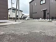 北側道路 東から西方向