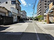 北側道路 東から西方向