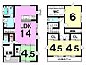 間取り：4LDK+ウォークインクローゼット、吹き抜けあり【建物面積89.43m2(27.05坪)】