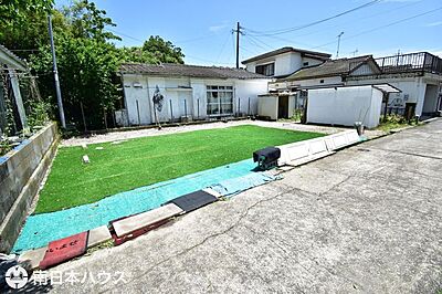 外観:西向き道路【敷地面積149.41m2(45.19坪)】建築条件付き!日当り良好な敷地です♪ 外観:西向き道路【敷地面積149.41m2(45.19坪)】建築条件付き!日当り良好な敷地です♪