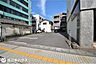 外観：西向き道路【敷地面積186.06m2(56.28坪)】建築条件なし！商業地域の売り土地！