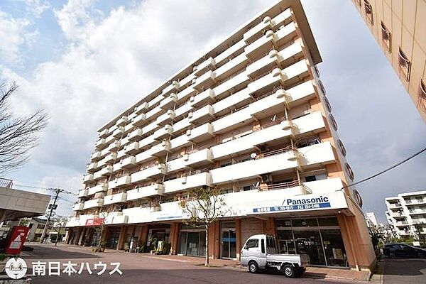 外観 鴨池ハイム6号棟 8階/-