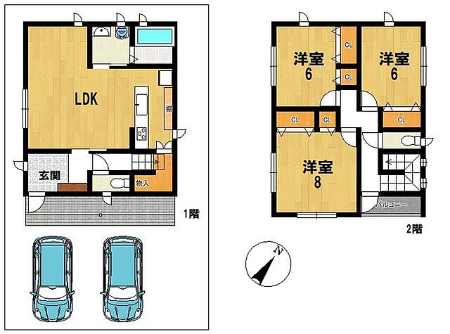 間取り 新潟市西区小針台
