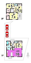 門司区下二十町　新築戸建て　大里東小・戸ノ上中学校