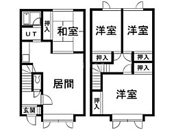 ライフコートカトレア 4LDKの間取り