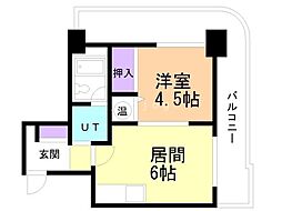 間取図画像 1DK