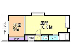 クリスタル北24条 1階