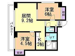 スカイパレスＮ19 3階