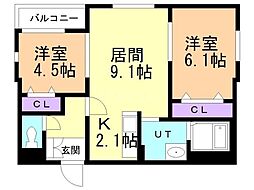 札幌市営南北線 北24条駅 徒歩9分