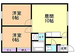 ニューハイツＡ 1階