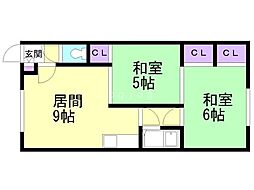 第2コーポ高橋 2階