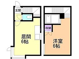 クリエイト北28条II 1階