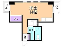 間取図画像 ワンルーム