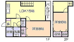 サンライズ上津II 1階
