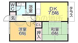 セゾン モンルポ 1階/102