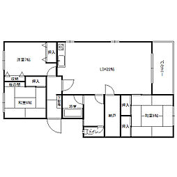 間取図画像 3LDK