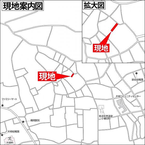 地図を拡大表示