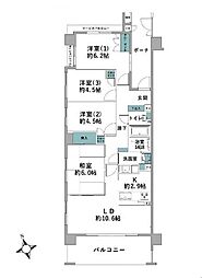 ナイスサンソレイユ横濱鶴ケ峰 4LDKの間取図画像