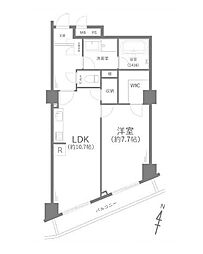 ライオンズマンション平戸町 2LDKの間取図画像