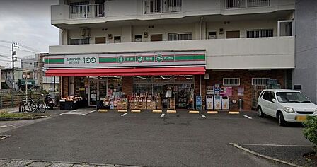 ローソンストア100 大和中央二丁目店 徒歩1分。 80m