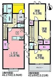 物件画像 名古屋市守山区下志段味3丁目分譲地　全3号棟　新築戸建