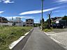 外観：北側前面道路幅員約4.5ｍ。一方通行なので、すれ違いなどが無く安心です。
