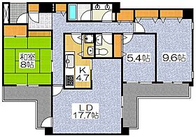 京都府京都市中京区柳馬場通錦小路上る十文字町（賃貸マンション3LDK・4階・114.24㎡） その2