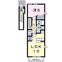 ジームスＡ 201 ｜ 鹿児島県姶良市加治木町反土678-1（賃貸アパート1LDK・2階・41.98㎡） その2