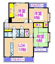 恒吉マンションＤ棟 201 ｜ 鹿児島県霧島市国分名波町3-8（賃貸マンション3LDK・2階・76.40㎡） その2