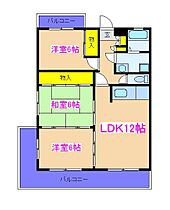 グランシエル 303 ｜ 鹿児島県霧島市国分中央6丁目12-16（賃貸マンション3LDK・1階・65.08㎡） その2