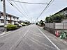 外観：前面道路含む現地写真