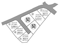 物件画像 甲府市上今井町7区画分譲地