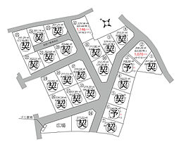 物件画像 甲斐市万才25区画分譲地