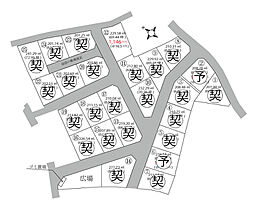 物件画像 甲斐市万才25区画分譲地