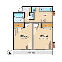 東京都新宿区北新宿２丁目（賃貸マンション2DK・2階・40.15㎡） その2