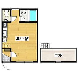 間取図画像 ワンルーム