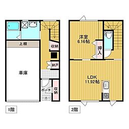 nico1 1LDKの間取図画像