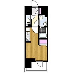 レジディア大森II（禁煙） 803 8階1Kの間取り