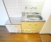 2口コンロ設置可能なキッチンです。