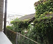 バルコニーから見た風景です