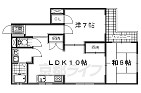 宇治アロームI 203 ｜ 京都府宇治市五ヶ庄新開（賃貸マンション2LDK・2階・52.17㎡） その2