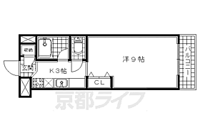 コート木幡 406 ｜ 京都府宇治市木幡中村（賃貸マンション1K・4階・22.23㎡） その2